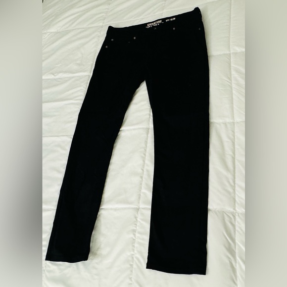 Levi Signature S37 Slim Men’s W38 L32 Black Jeans - Picture 16 of 16